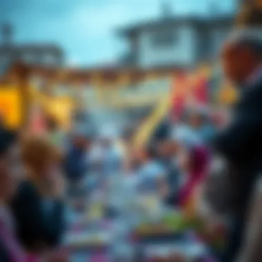 Community Spirit During Iftar in Adana Gathering for Iftar