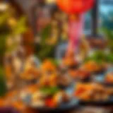 Traditional Iftar Meal Setup