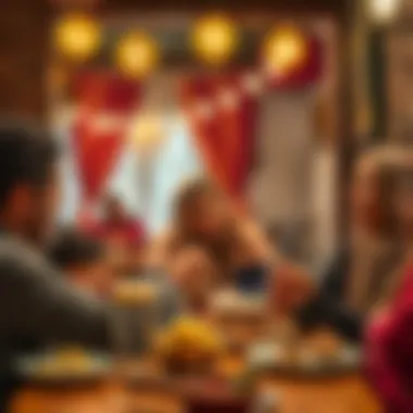 Family Bonding During Sahur A family enjoying Sahur together in İzmir