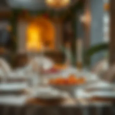 Elegant Sahur Table Setup A beautifully set table for Sahur in İzmir