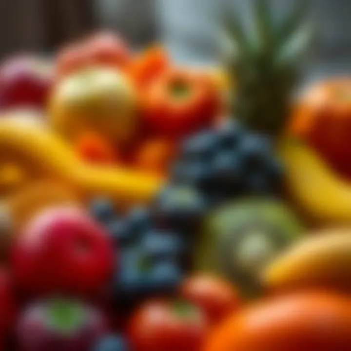 Fruits That Aid Digestion A colorful display of fruits high in fiber