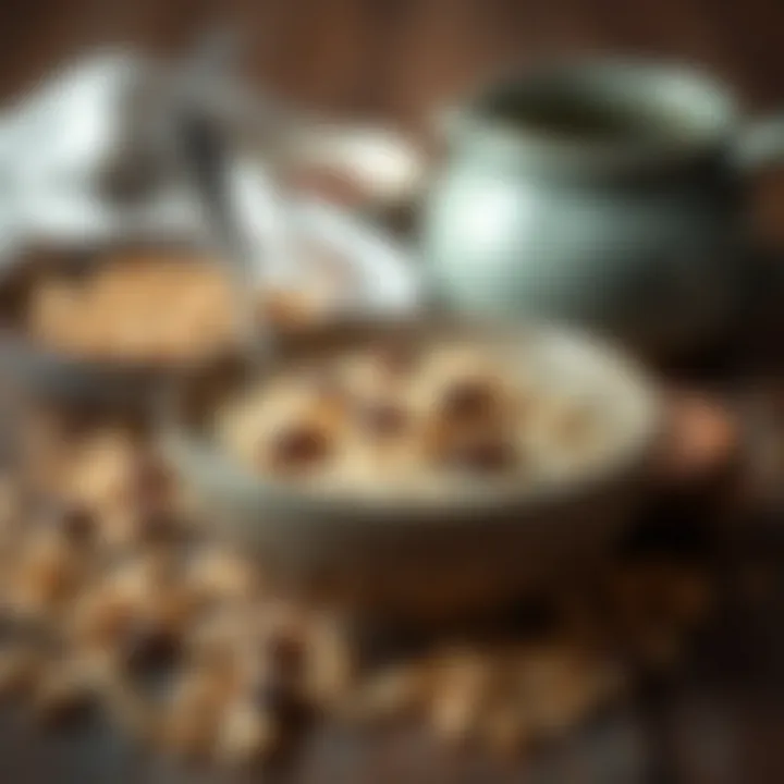 Whole Grains and Their Role in Digestion A bowl of oatmeal showcasing whole grains