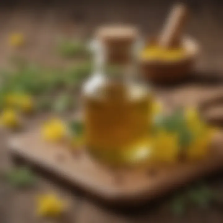 Application Techniques for St. John's Wort Oil