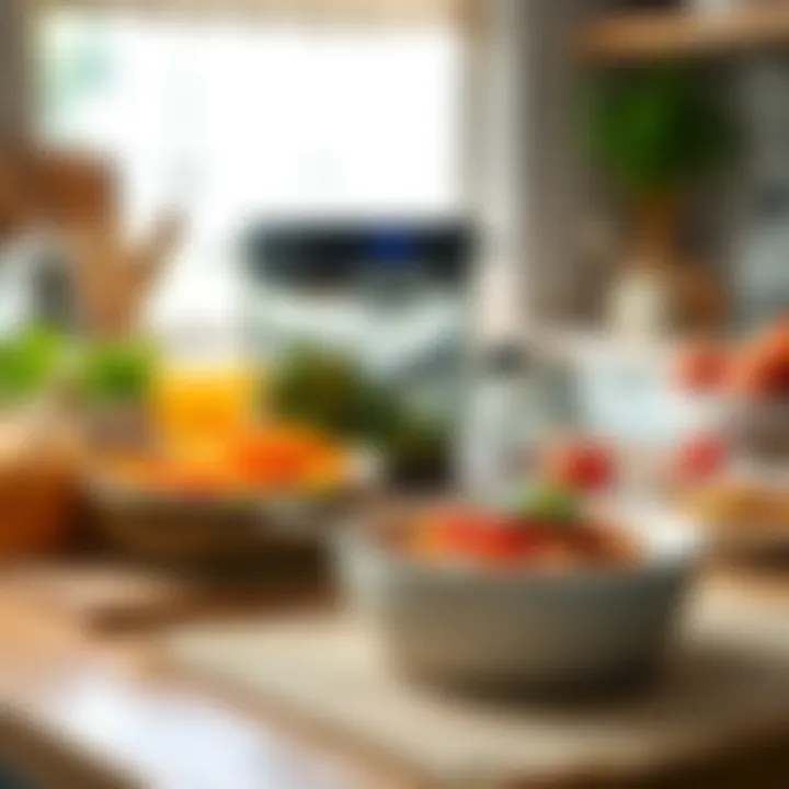 Healthy meal prepared using Karaca Air Cook Pro