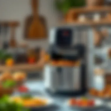 Karaca Air Cook Pro showcasing its multifunctional capabilities