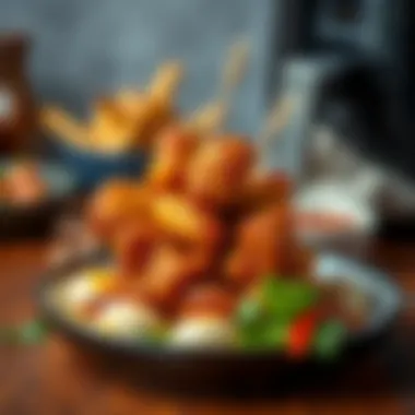 A delicious dish prepared using a Karaca airfryer