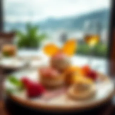 A delightful dessert plate from a top Kayseri restaurant