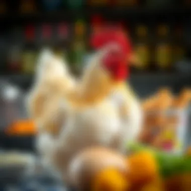 Market dynamics representation related to consumer preferences for poultry.
