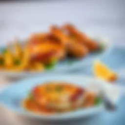 Freshly prepared butterfly chicken dish showcasing its appeal.