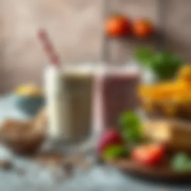 Essential Components of Weight-Gain Shakes Nutrient-rich shake ingredients