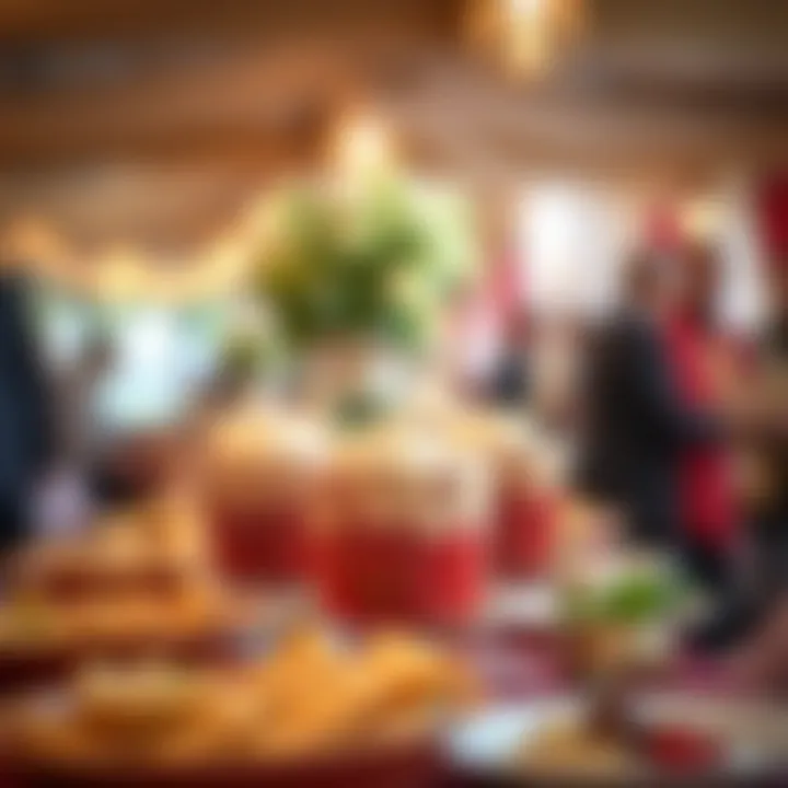 Kına Tepsisi at a Cultural Celebration Elegant display of Kına Tepsisi during a cultural event