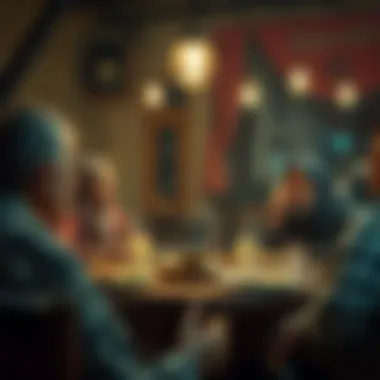 Family Bonding at Iftar Time in Konya Family gathering around iftar in Konya