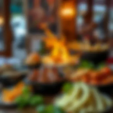 Tasty Local Dishes for Iftar Delicious local dishes served at iftar in Konya