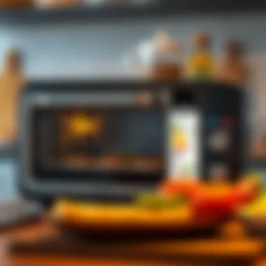 Energy-Efficient Design of Kumtel Mini Oven Stylish Kumtel mini oven with energy efficiency label