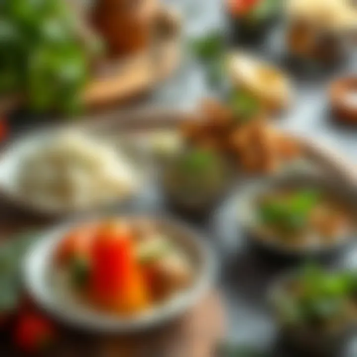 Culinary Applications of the Herb A variety of culinary dishes featuring the aromatic herb