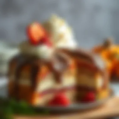 Meaningful expressions to enhance cake presentations