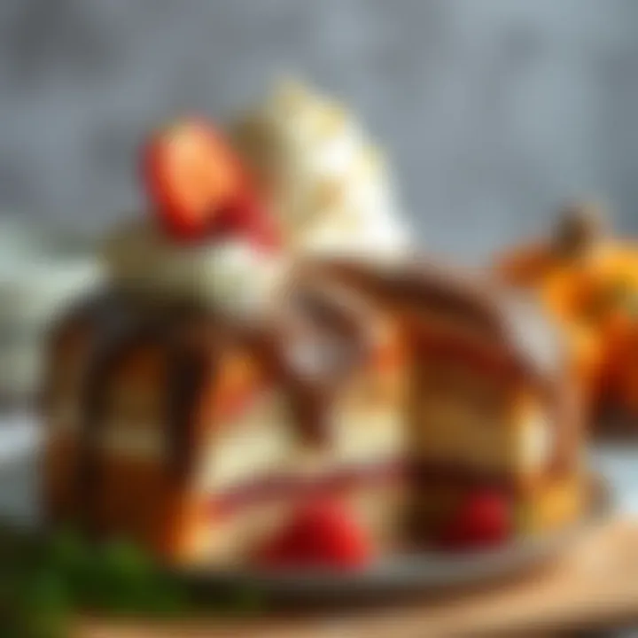 Meaningful expressions to enhance cake presentations