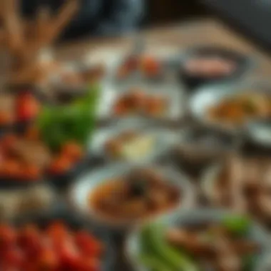 Diverse Dishes Featuring Licorice Root An array of dishes featuring licorice root as a key ingredient