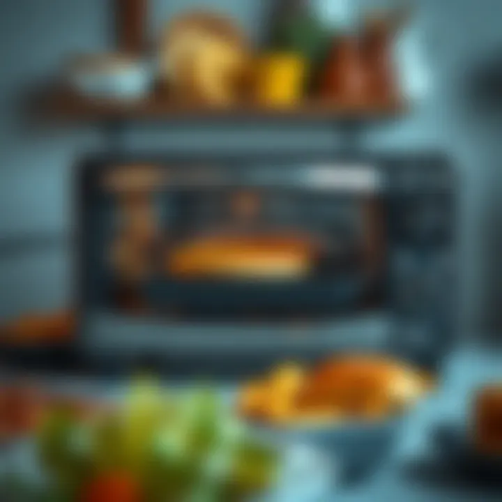 Showcasing Mini Oven Features Various features showcased in a mini oven