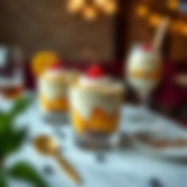 Modern twist on classic Anadolu dessert