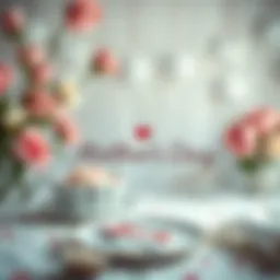 Celebration of Mother's Day with heartfelt messages