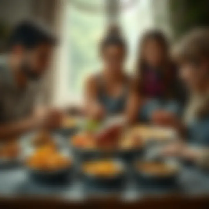 Homemade meal representing family bonding on Mother's Day