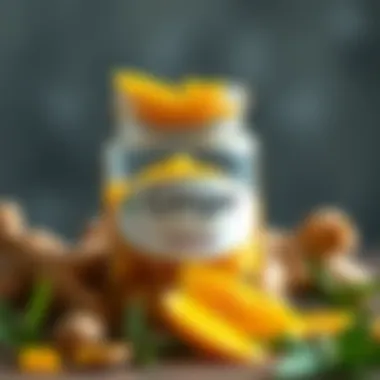 Ginger: Nature's Anti-Inflammatory A jar of ginger, renowned for its anti-inflammatory properties