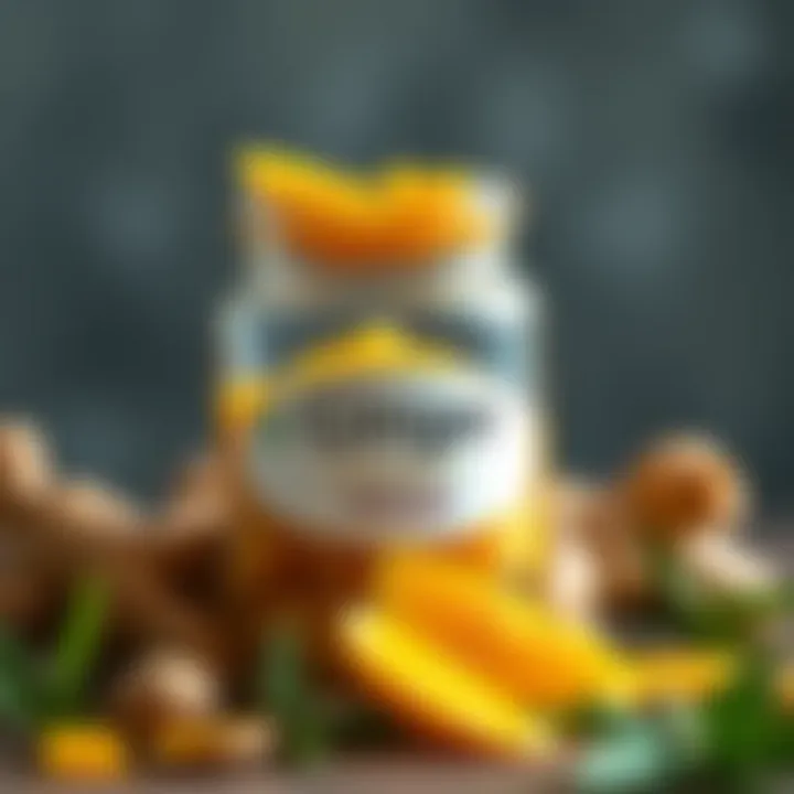 Ginger: Nature's Anti-Inflammatory A jar of ginger, renowned for its anti-inflammatory properties