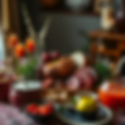 Traditional Nisan Bohçası Display