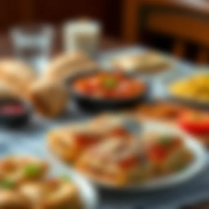 An array of regional variations of Nisan pastaları