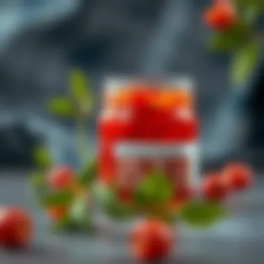 Nutritional Content of Rose Hip Marmalade A detailed view of the nutritional content and benefits of rose hip marmalade