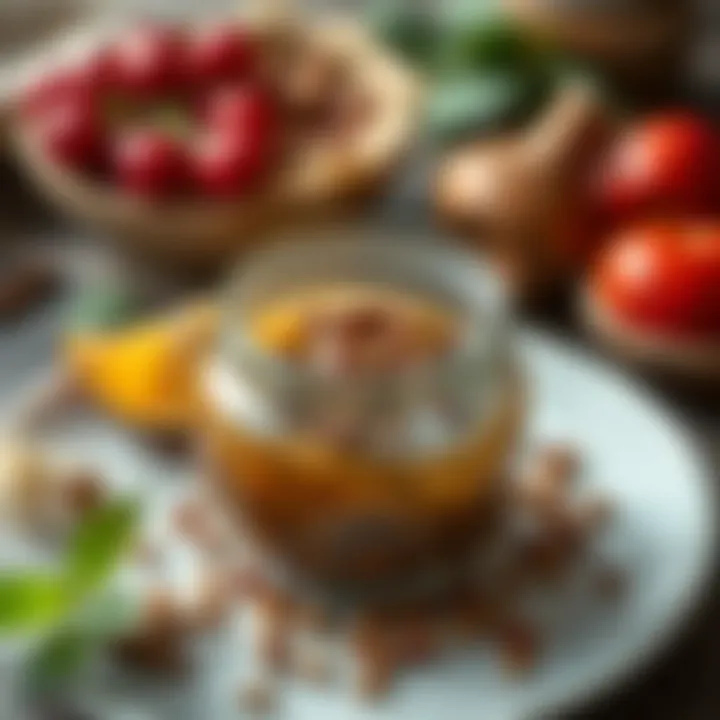 A traditional herbal remedy featuring Oğul Otu