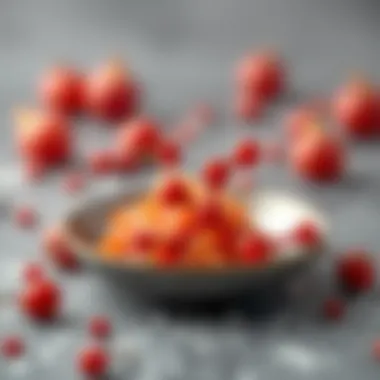 Illustration of omega-3 molecular structure