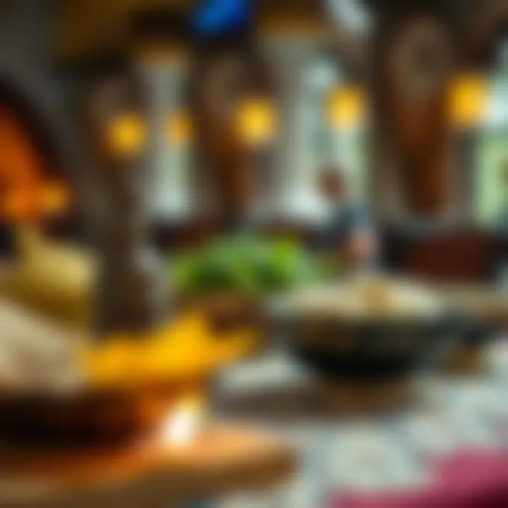 Traditional Islamic symbols representing fasting