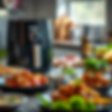 Healthy Culinary Creations with Philips Airfryer Grill Delicious and healthy dishes prepared with Philips Airfryer Grill