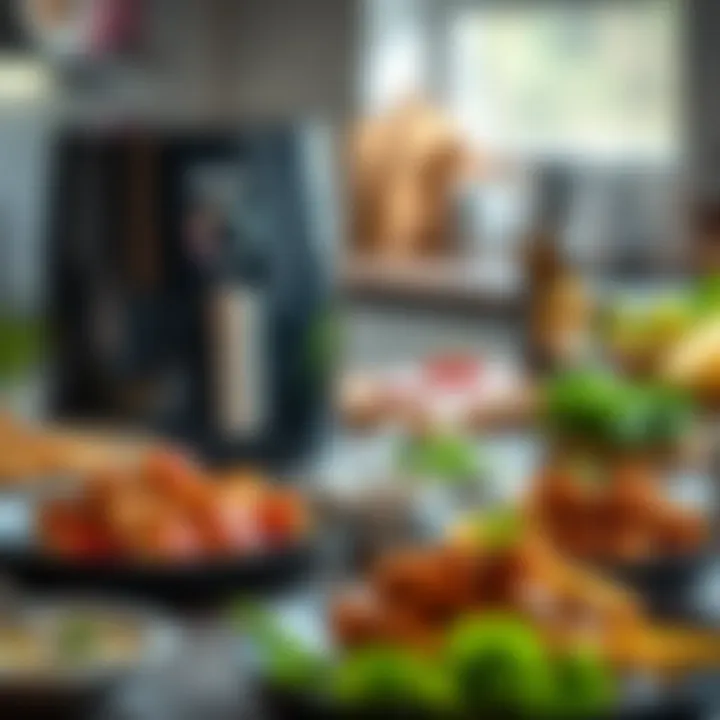 Healthy Culinary Creations with Philips Airfryer Grill Delicious and healthy dishes prepared with Philips Airfryer Grill