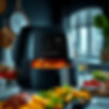 User-Friendly Features of Philips Airfryer Grill User-friendly interface of Philips Airfryer Grill showcasing its features