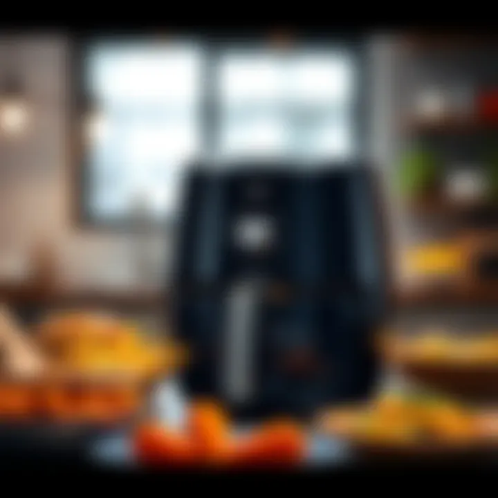 Innovative Design of Philips Airfryer XXL Philips Airfryer XXL showcasing its unique design and features