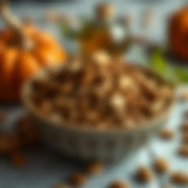 Seasonal use of pumpkin seeds in recipes