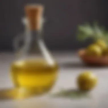 An infographic detailing health benefits associated with refined olive oil