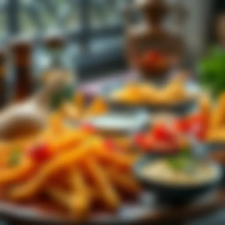 Nutritious Foods for Sahur A close-up of nutritious food items prepared for sahur