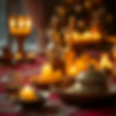 Spiritual Essence of Ramazan A serene atmosphere depicting the spiritual essence of Ramazan