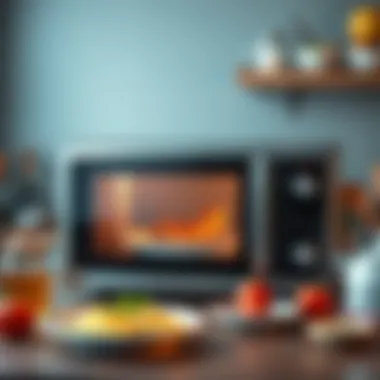 Tips for Safe Microwave Use Illustration of safe microwave usage tips