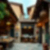 A rustic Safranbolu bakery showcasing traditional architecture