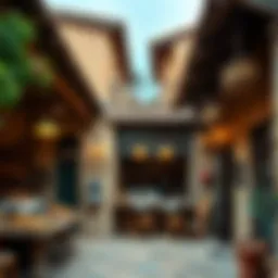 A rustic Safranbolu bakery showcasing traditional architecture