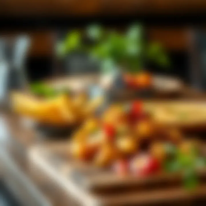 Traditional San Sebastian Dish Elegant presentation of a traditional San Sebastian dish