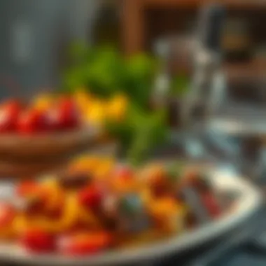 Culinary Love Delicious dish served, symbolizing love and shared experiences