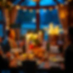 A beautifully set dining table reflecting warmth and togetherness