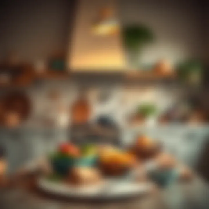 Creative Space for Togetherness An inviting kitchen atmosphere fostering creativity and bonding