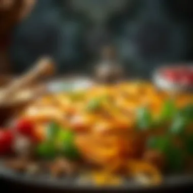 A Symphony of Flavors in Sevgi Pide Aromatic spices and fresh ingredients used in Sevgi Pide